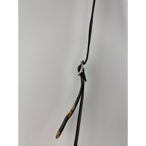 Vivianne Westwood Cambridge Satchel Mini Crossbody Squiggle Yellow Black Chic - Picture 7 of 10